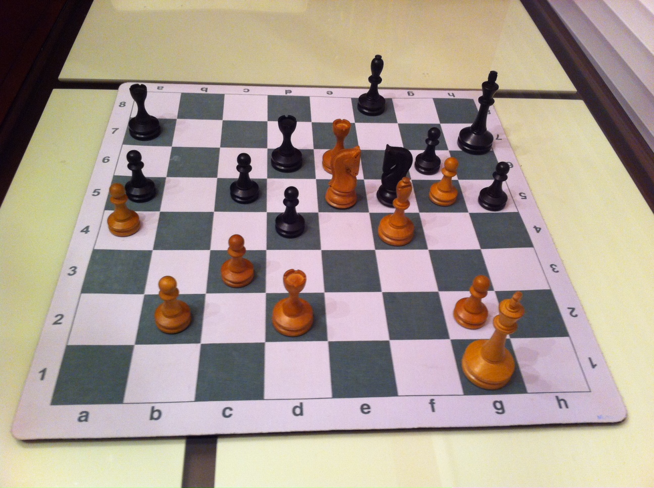 Chess training Stein vs Milov Vegas 2005
